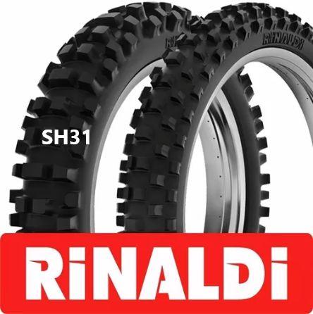Llanta Trasero Para Moto Rinaldi Sh 31 Con Cámara De 100/90-17 M 55 X 1