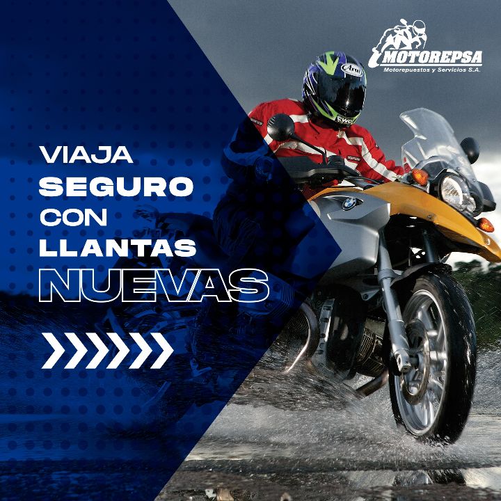 Tenemos todo tipo de llantas para varias marcas de moto! Pide tu llanta o repuesto en nuestros canales de atención y te enviamos tu pedido sin costo de envío dentro de Guayaquil.